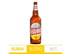 CERVEZA BRAHMA 1 LT