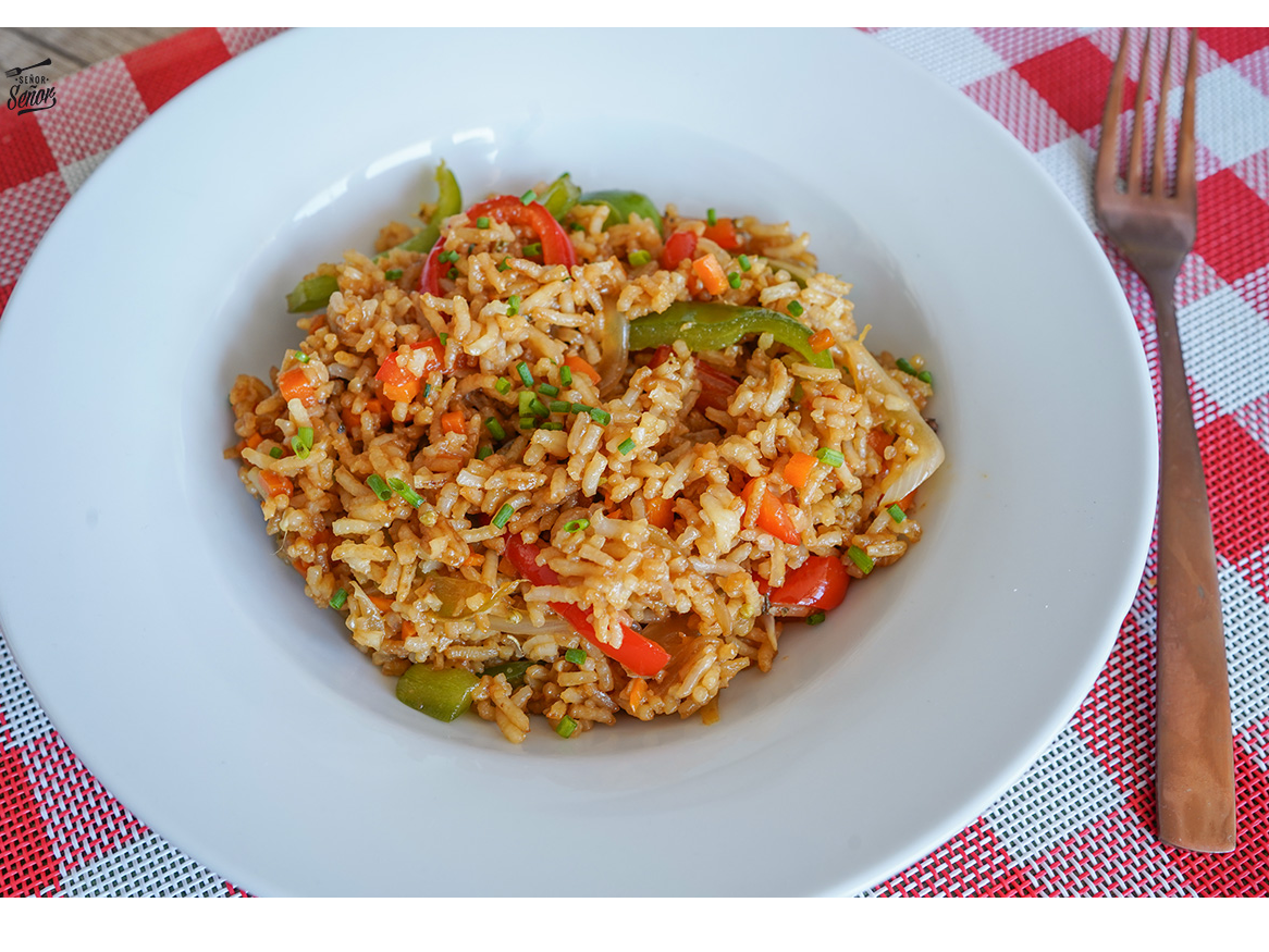 ARROZ YAMANI CON VEGETALES