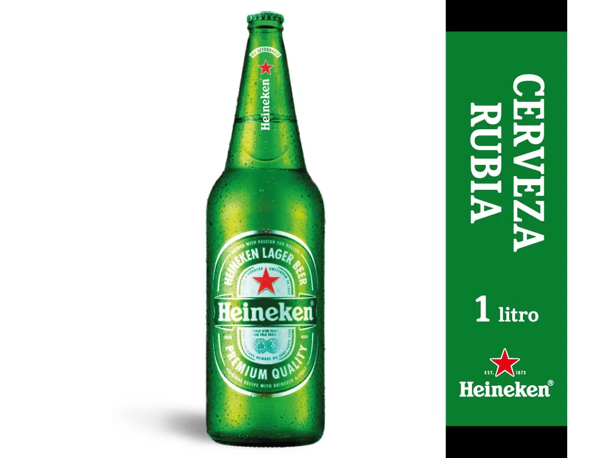 CERVEZA HEINEKEN 1 LT