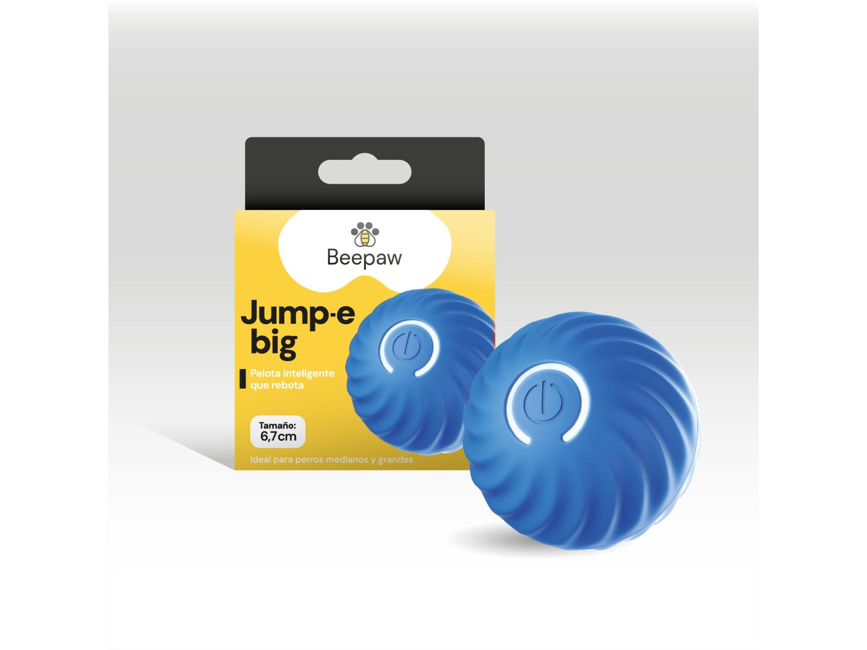 JUGUETE PELOTA INTELIGENTE BEEPAW JUMP-E BIG AZUL