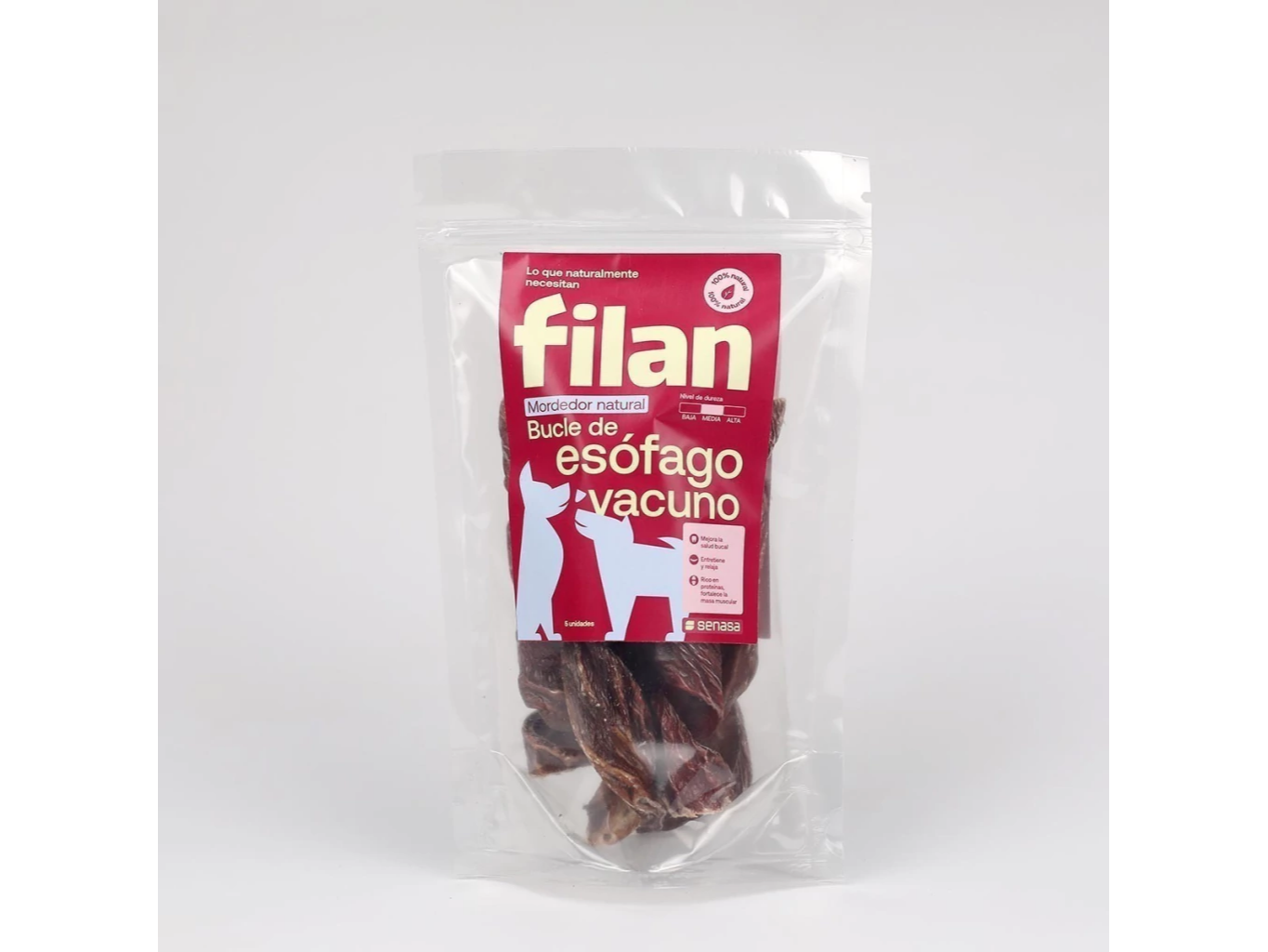 Bucle de esófago vacuno