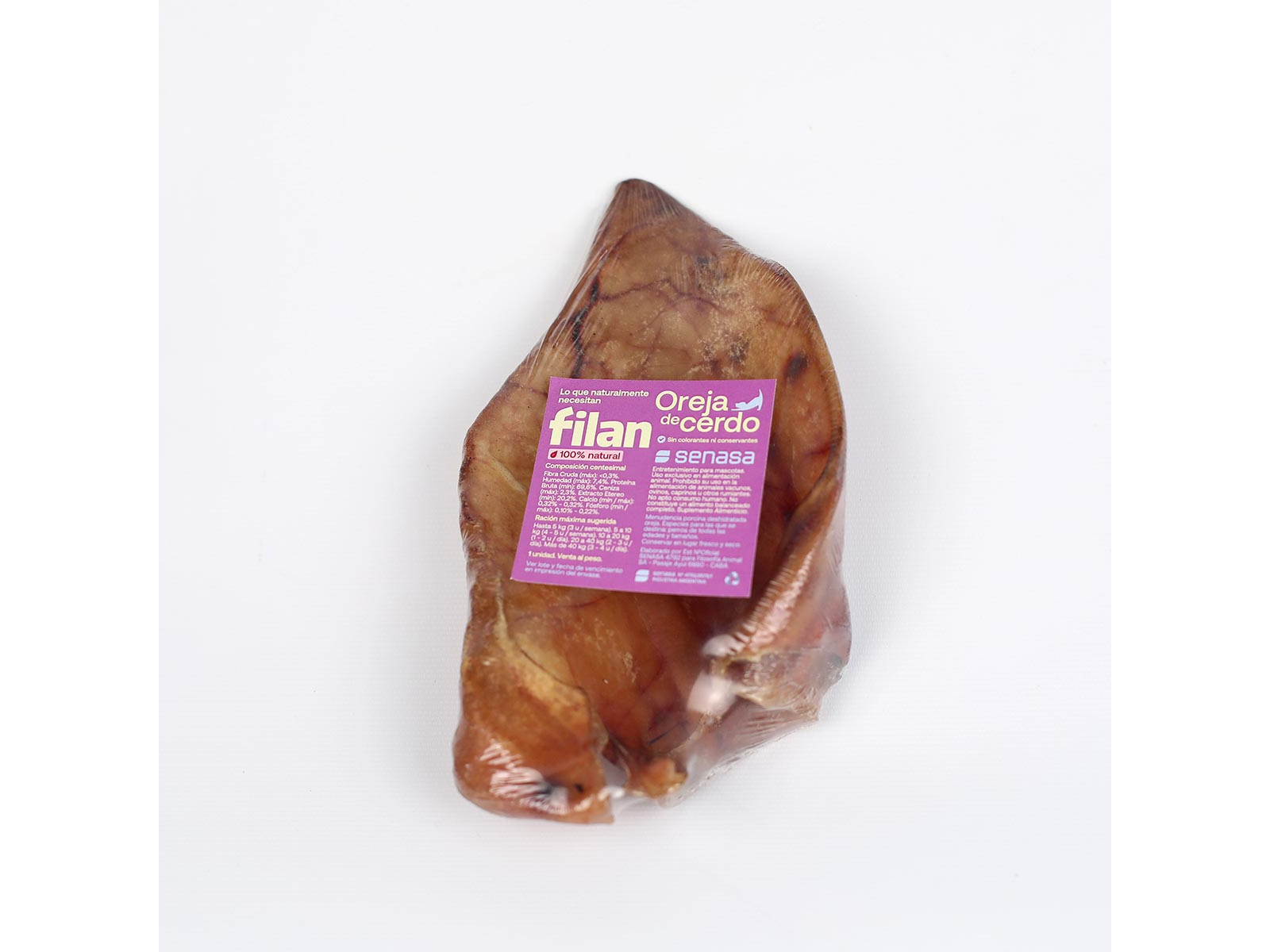 Oreja de Cerdo Deshidratada