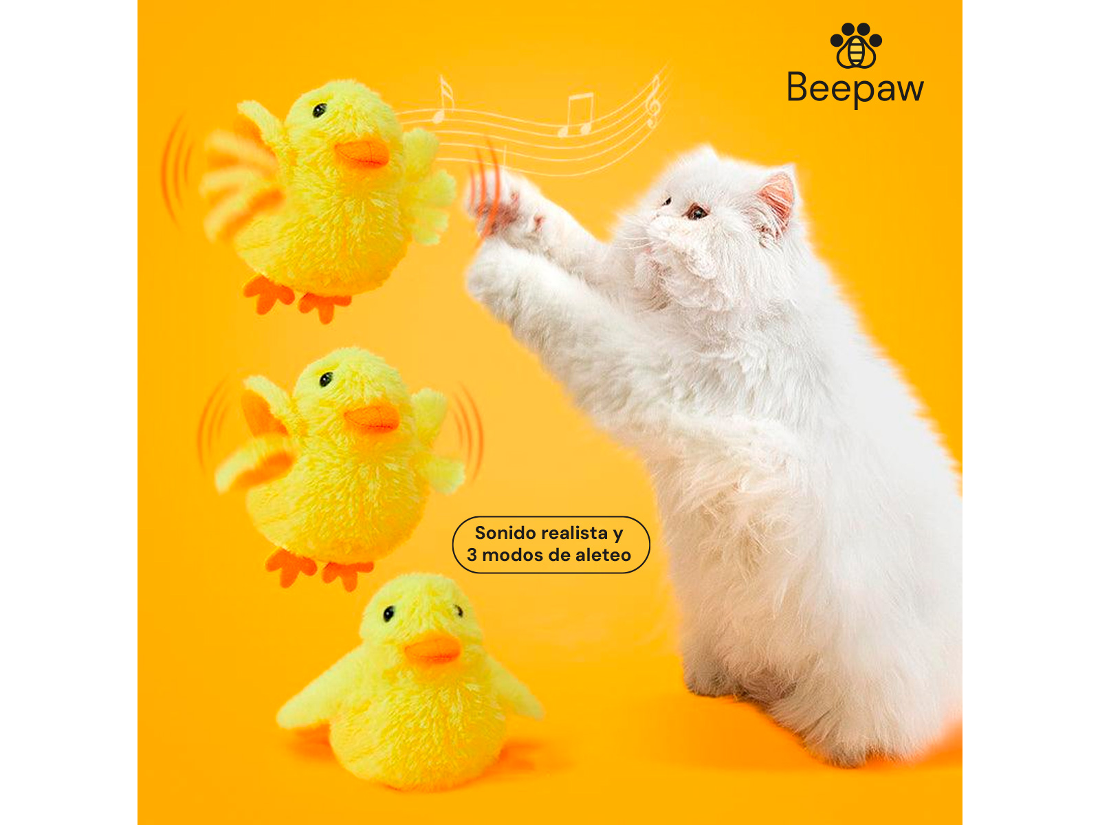 JUGUETE PATO INTELIGENTE BEEPAW DUCK-E