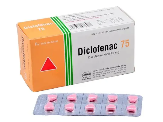 DICLOFENAC 75 X 10