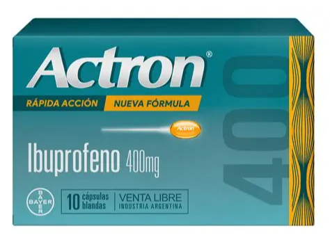 ACTRON 400 X 10 de MG DISTRIBUIDORA