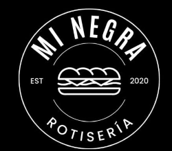Logo Rotisería mi negra