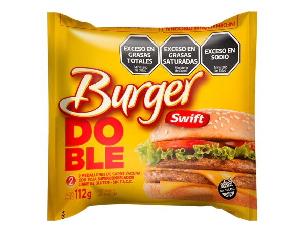 Medallón Doble Burger 42x112 g