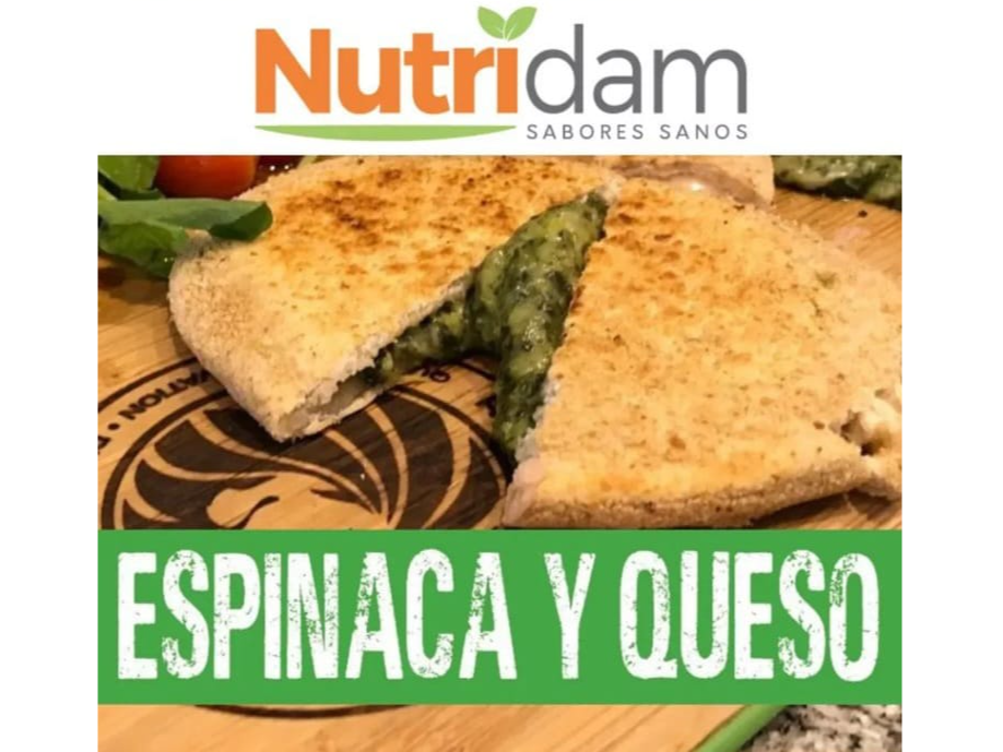Milanesas de Soja Rellenas de Espinaca y Queso x4