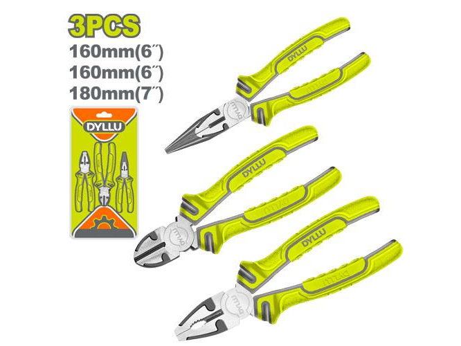Kit de 3 Pinzas 6" y 7"