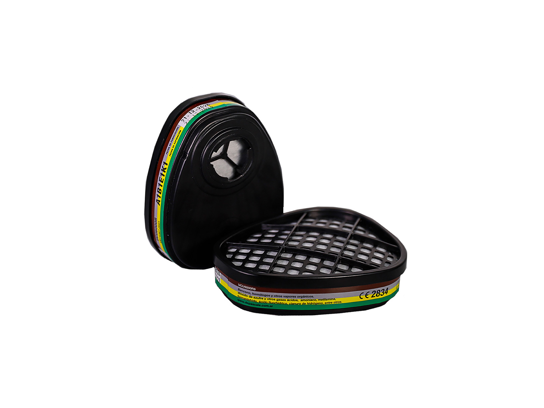 Cartucho Multi Gas Acido y Vapores Organicos (Kit por dos unidades) UCU6000R6