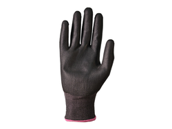 Guante Tejido, Sin Costura Recubierto en PU Espumado Negro