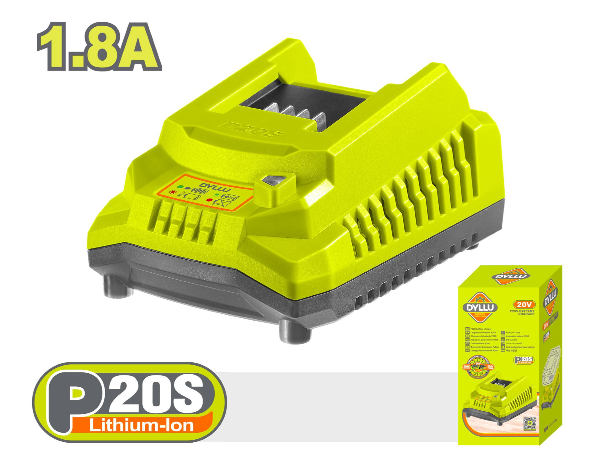 Cargador de Bateria 20V DTFCP518-4