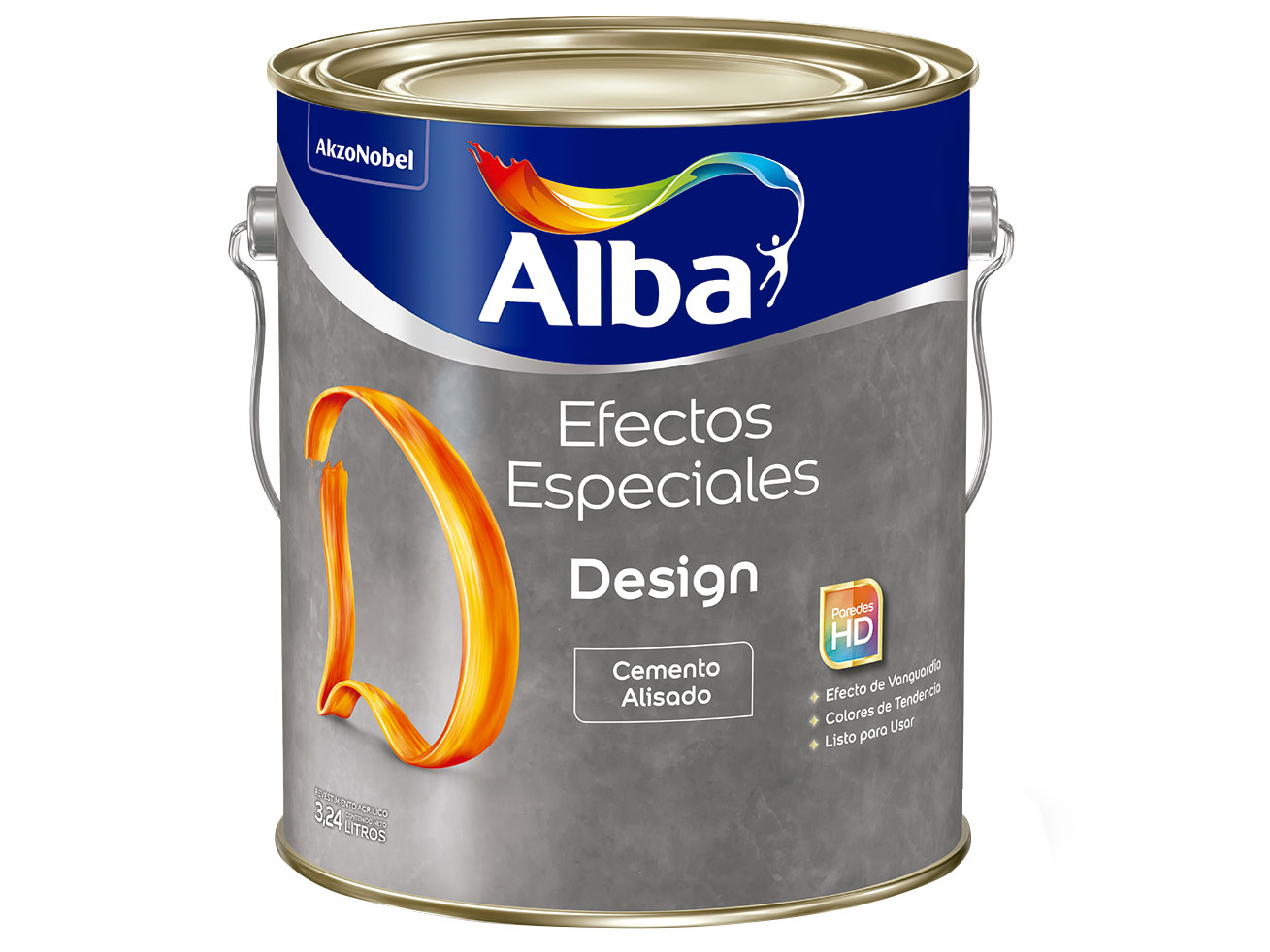 Efectos Especiales Desing Cemento Alisado 3.24L