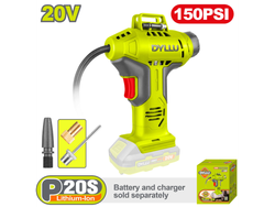 Inflador 20V 150PSI DTLN2520