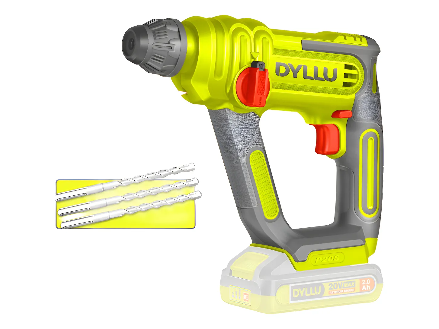 Rotomartillo SDS PLUS 16mm 20V DTLM1516 SIN/BAT