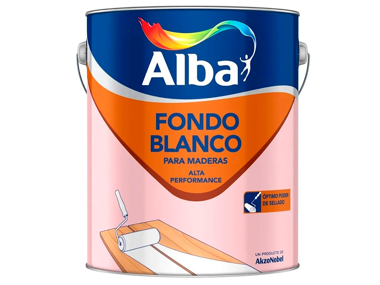 Fondo Blanco para Maderas - Alta Performance