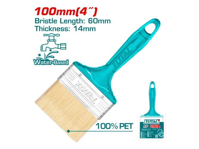 Pincel 100mm (LATEX) x 12 unidades THT840406