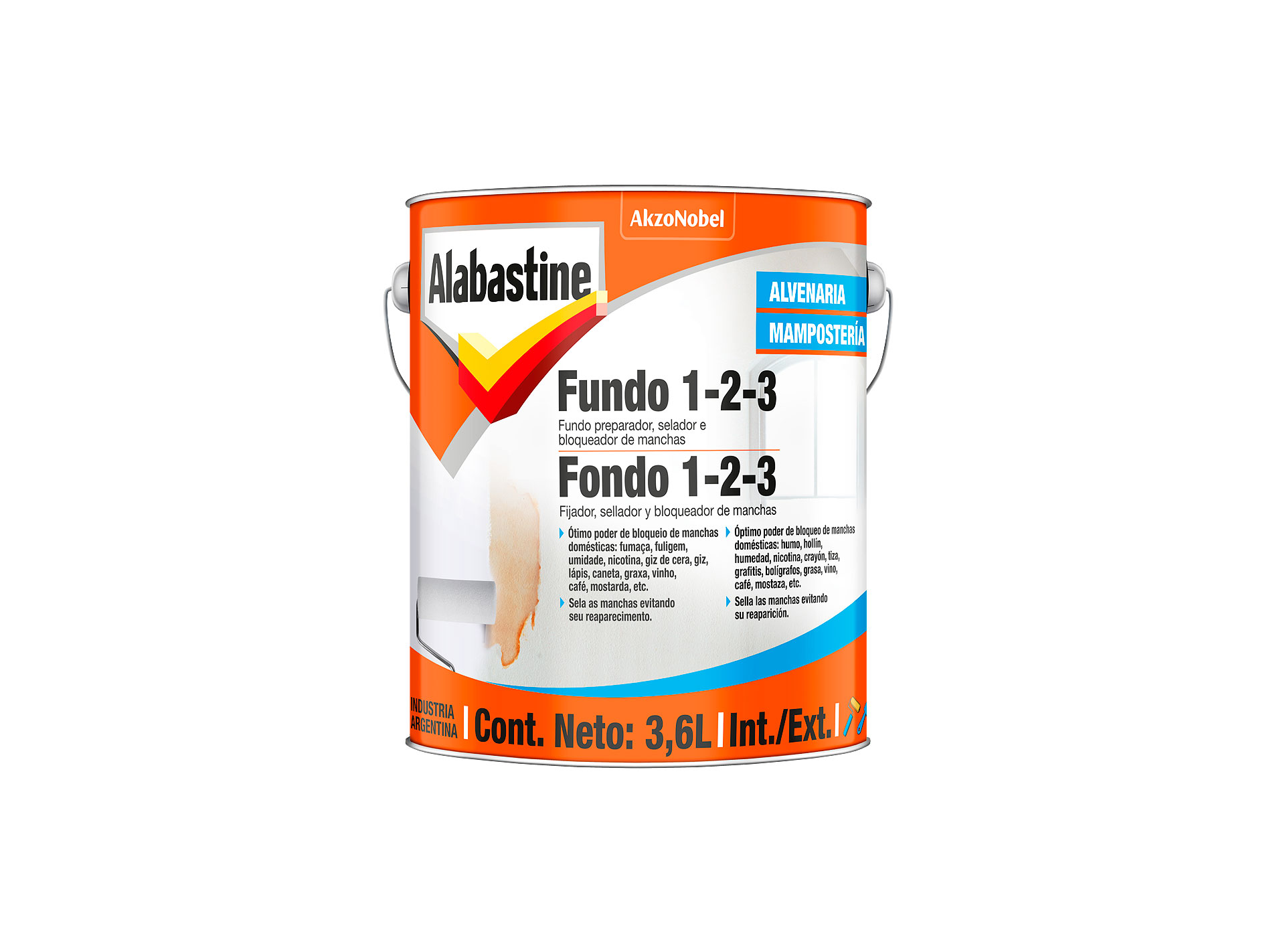 Alabastine Fondo 123 3,6 L