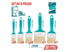 Set de 8 Pinceles TOTAL THT8450801