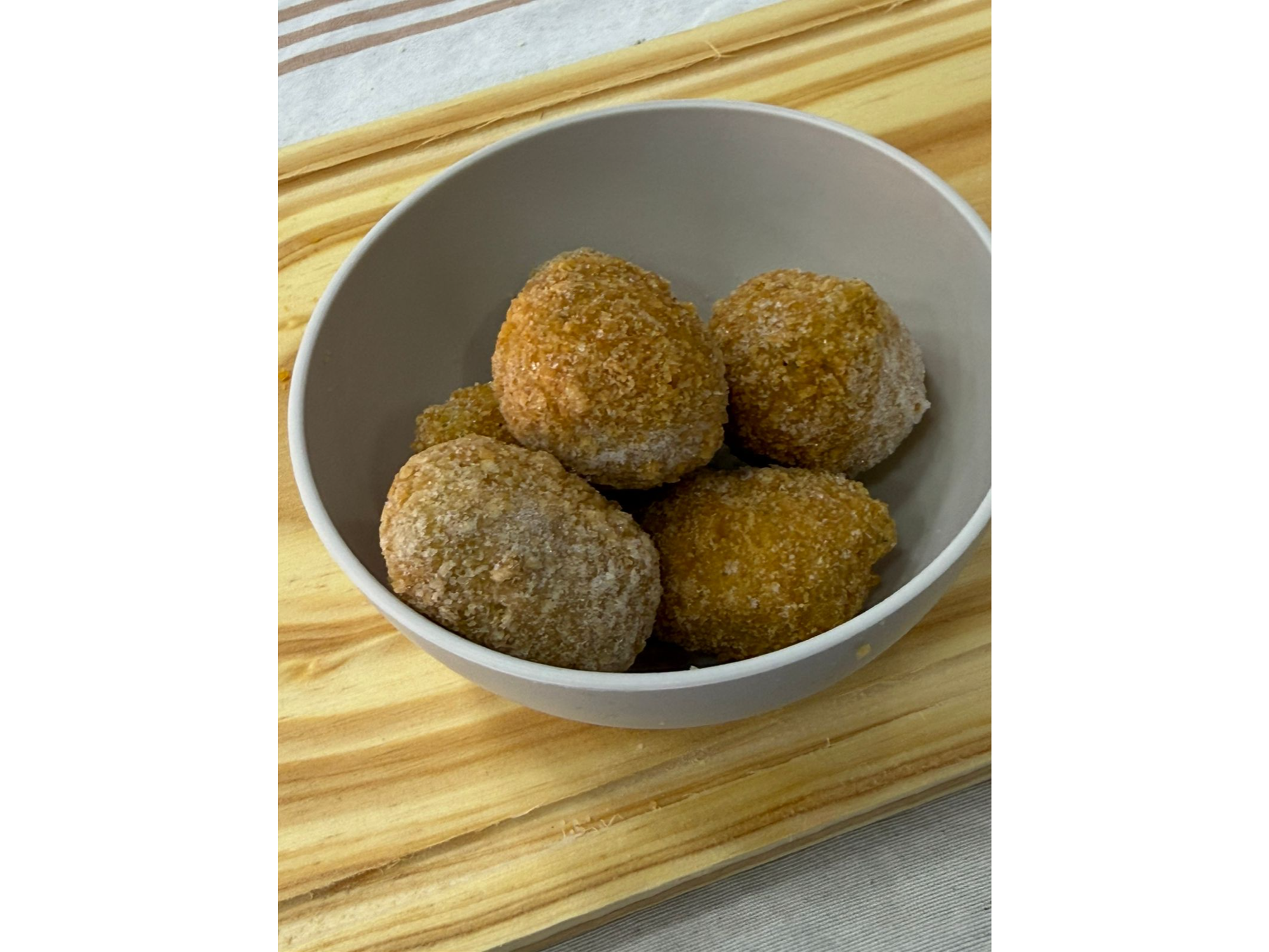 Croquetas de espinaca y queso