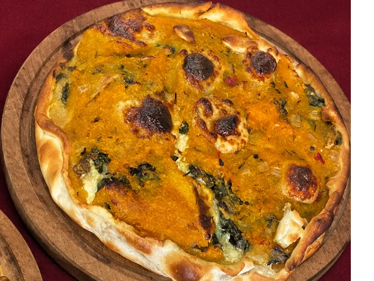 Tarta de calabaza y queso de La meca ruta 20