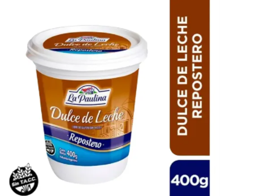 Dulce de leche repostero la Paulina 400g