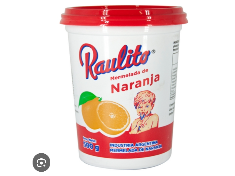 Mermelada Raulito naranja