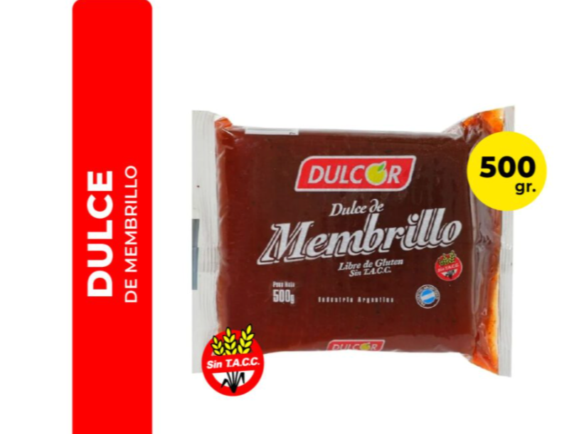 Dulce de membrillo dulcor 500g