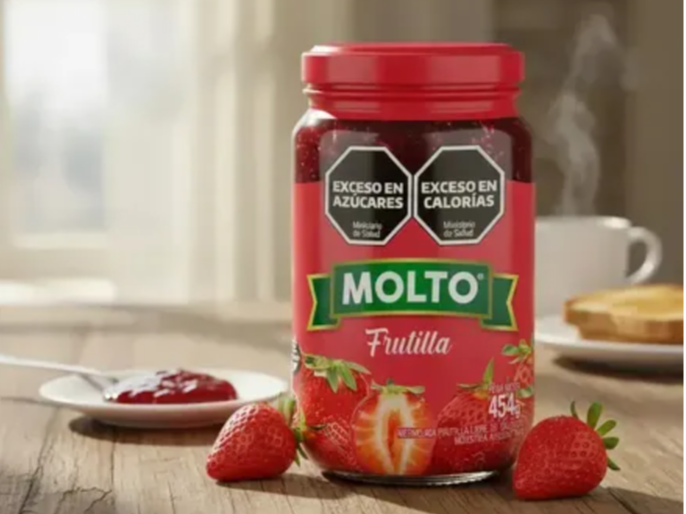 Mermelada molto frutilla 454g