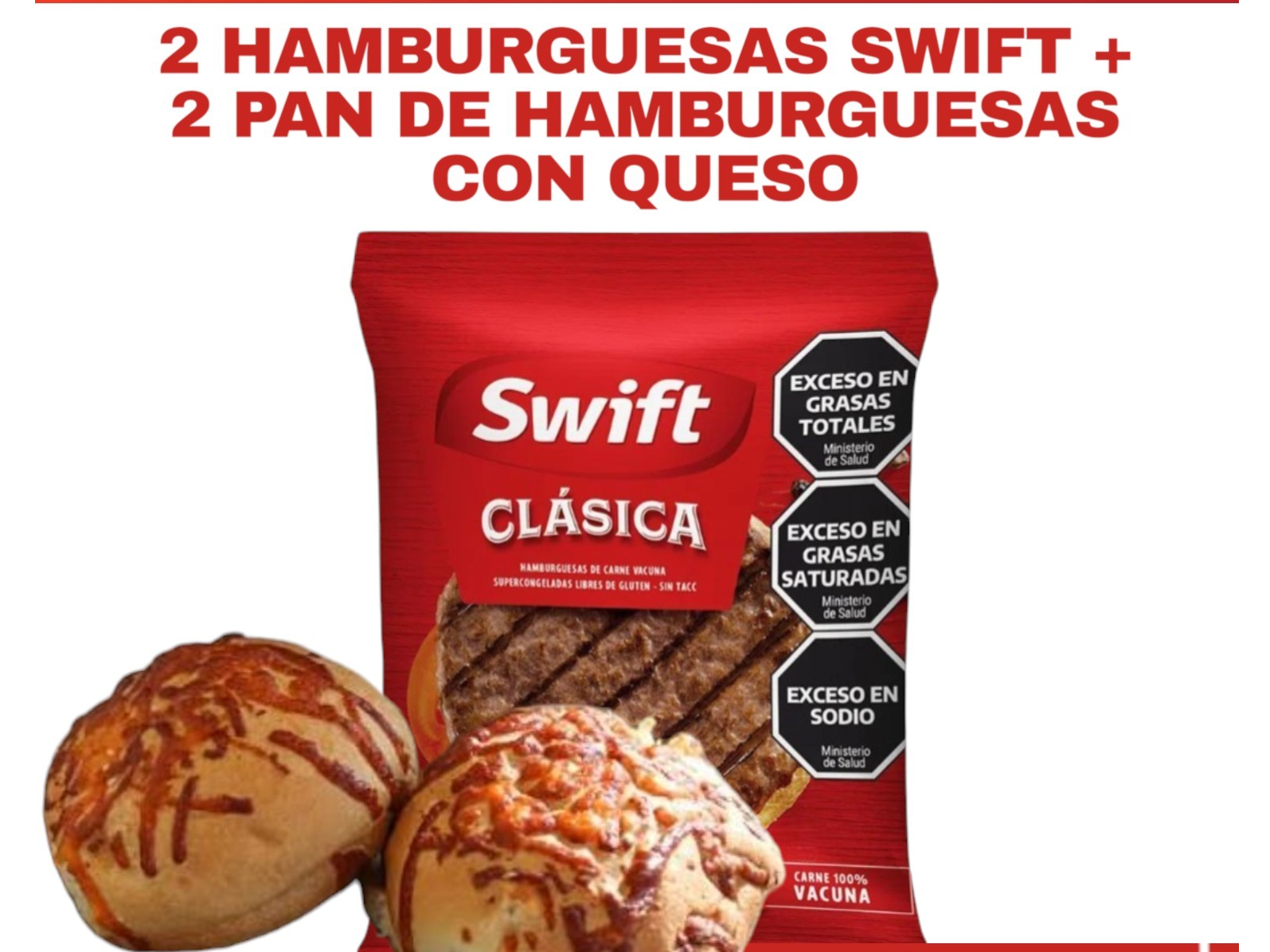 PROMO HAMBURGUESAS SWIFT