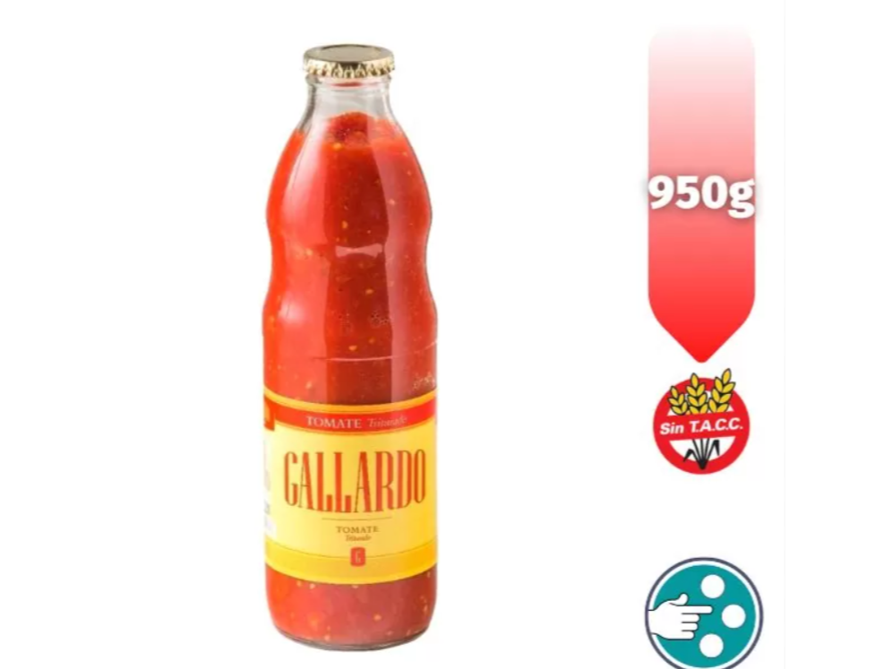 Tomate triturado gallardo lt