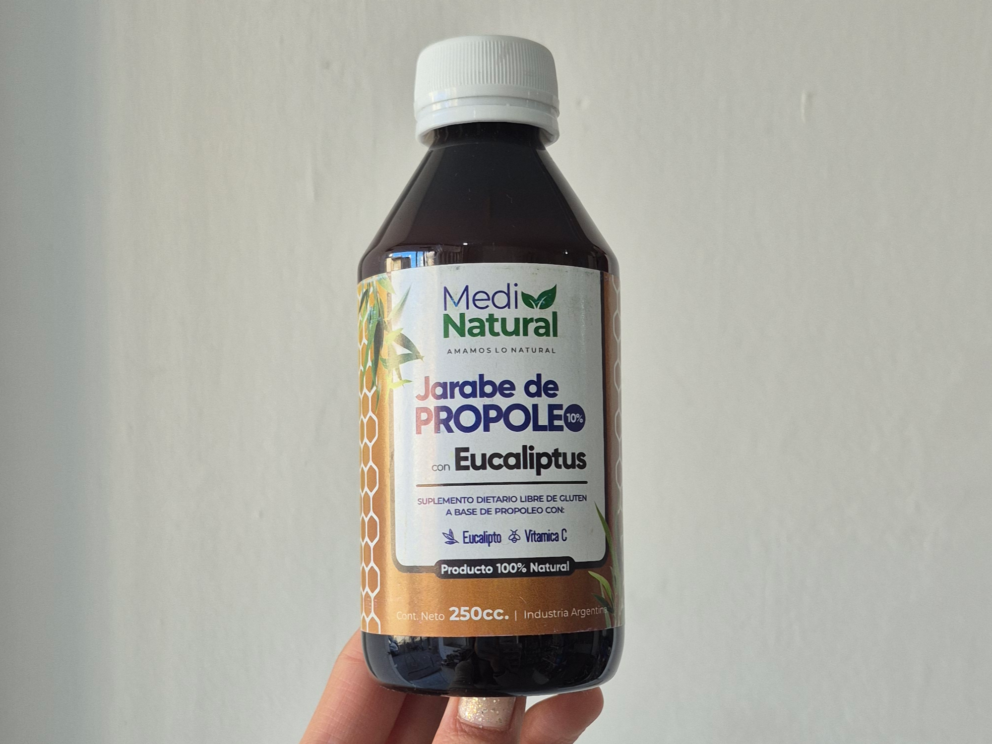 Propoleo bebible con eucaliptus 250cc Medinatural
