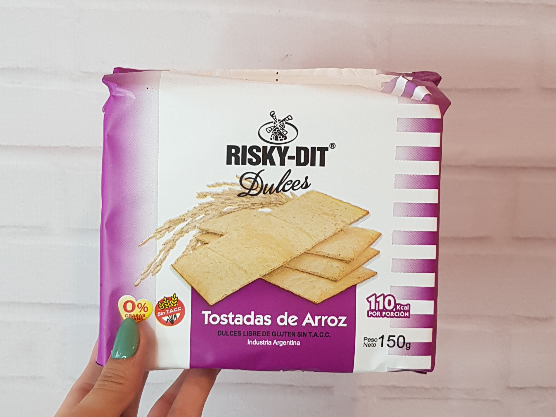 Tostadas de arroz Risky dit dulces