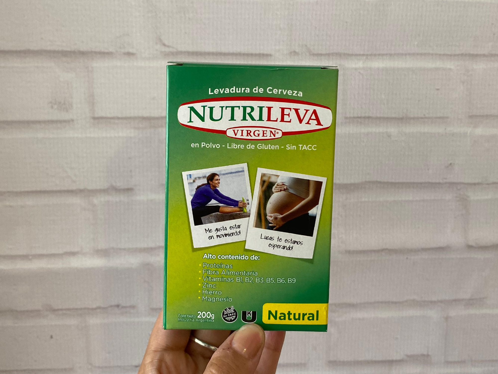 Levadura virgen x200g Nutrileva calsa