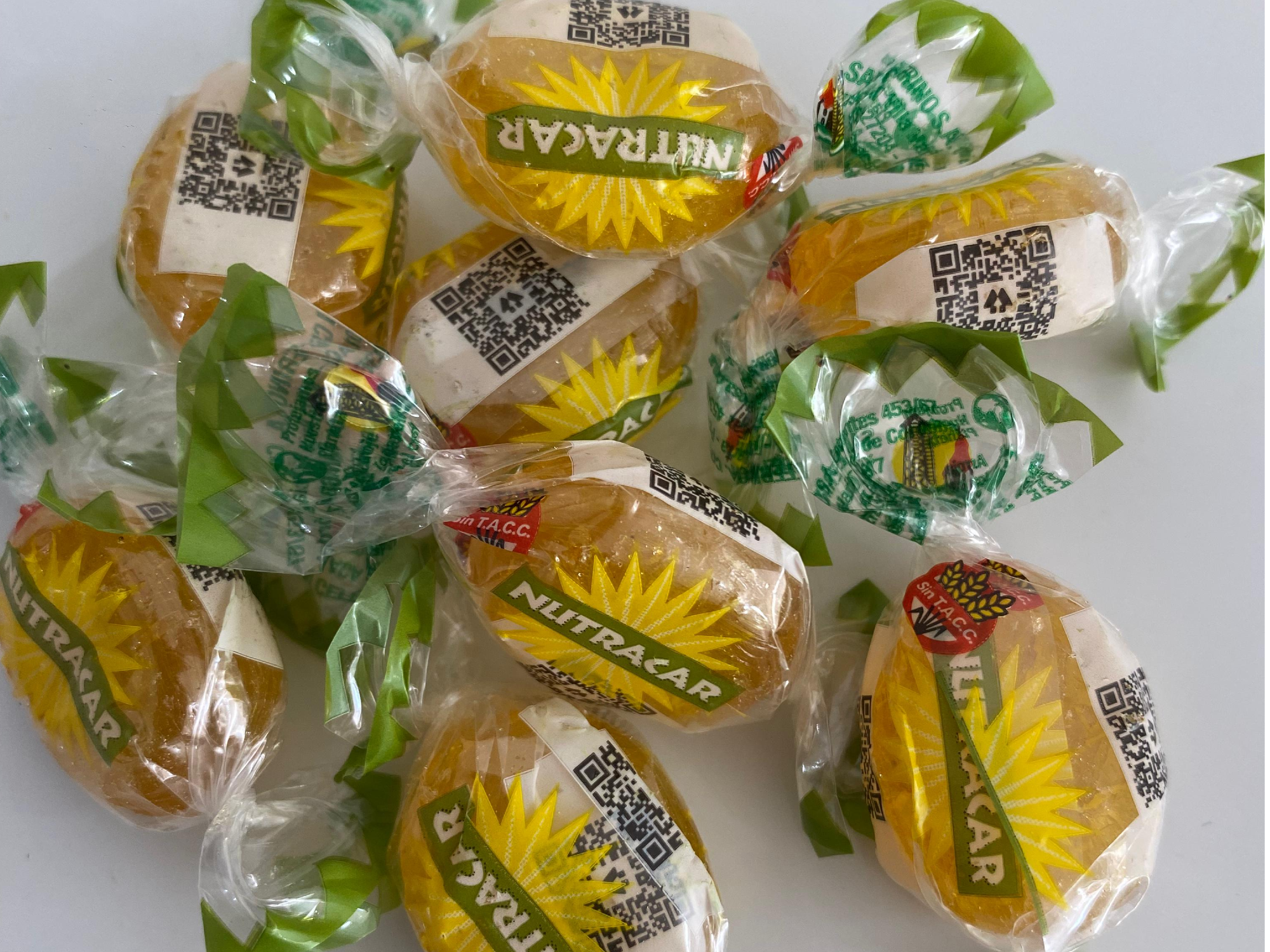 Caramelos de miel y jengibre