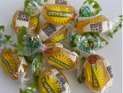 Caramelos de miel y jengibre