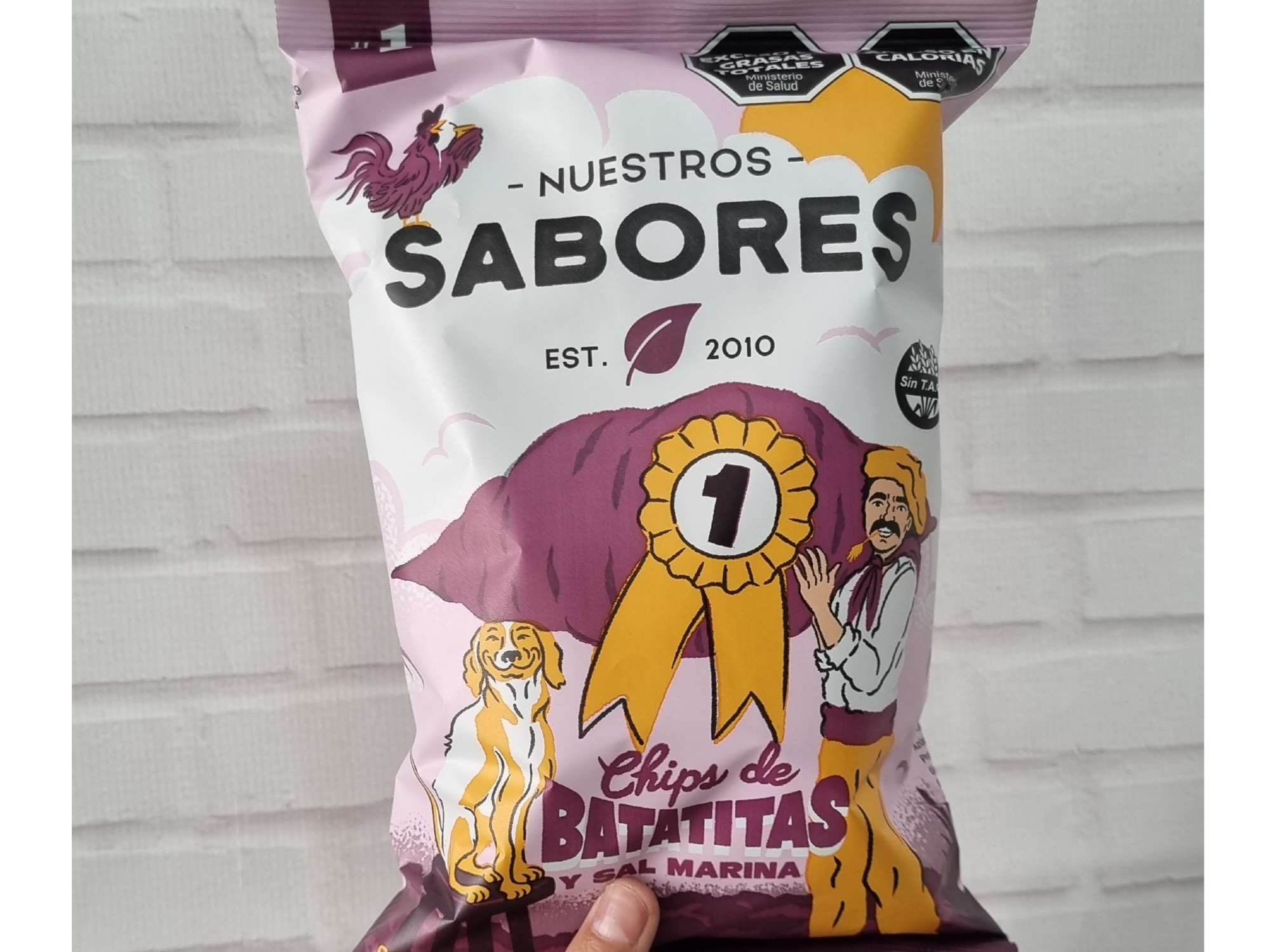 Nuestros sabores Batatitas y sal marina