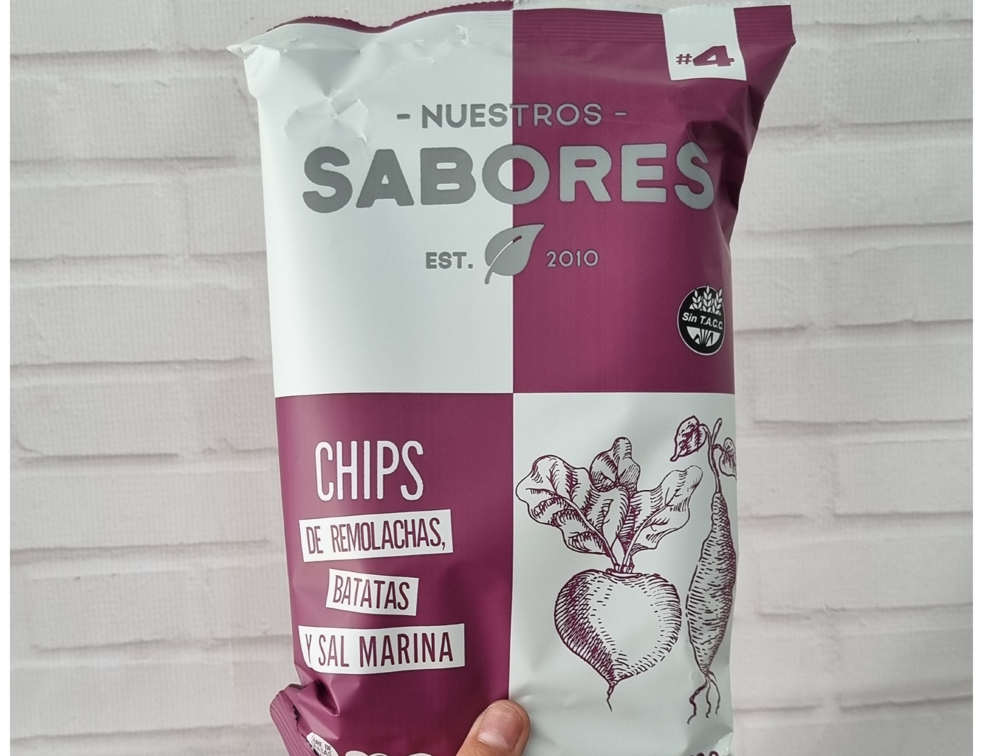 Nuestros sabores Remolacha y sal marina