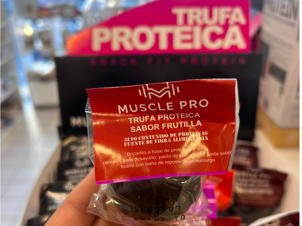 Trufa proteica Muscle Pro sabores varios