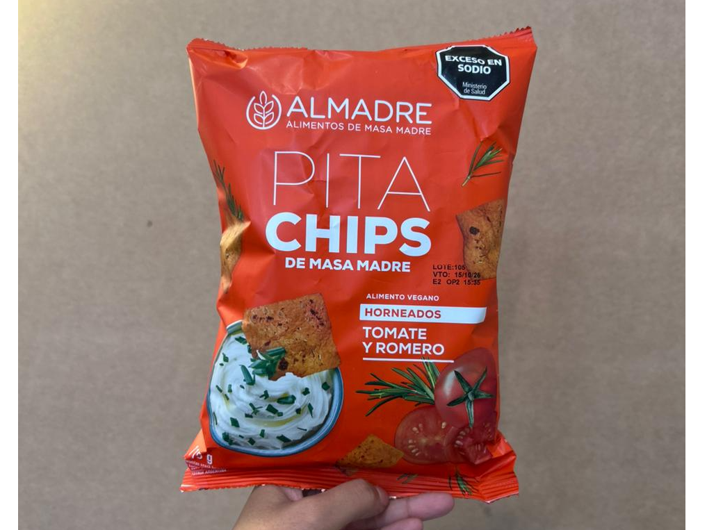 Almadre pitachips tomate y romero