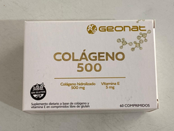 Colageno + Vitamina E 500mg x 60 comp. Geonat