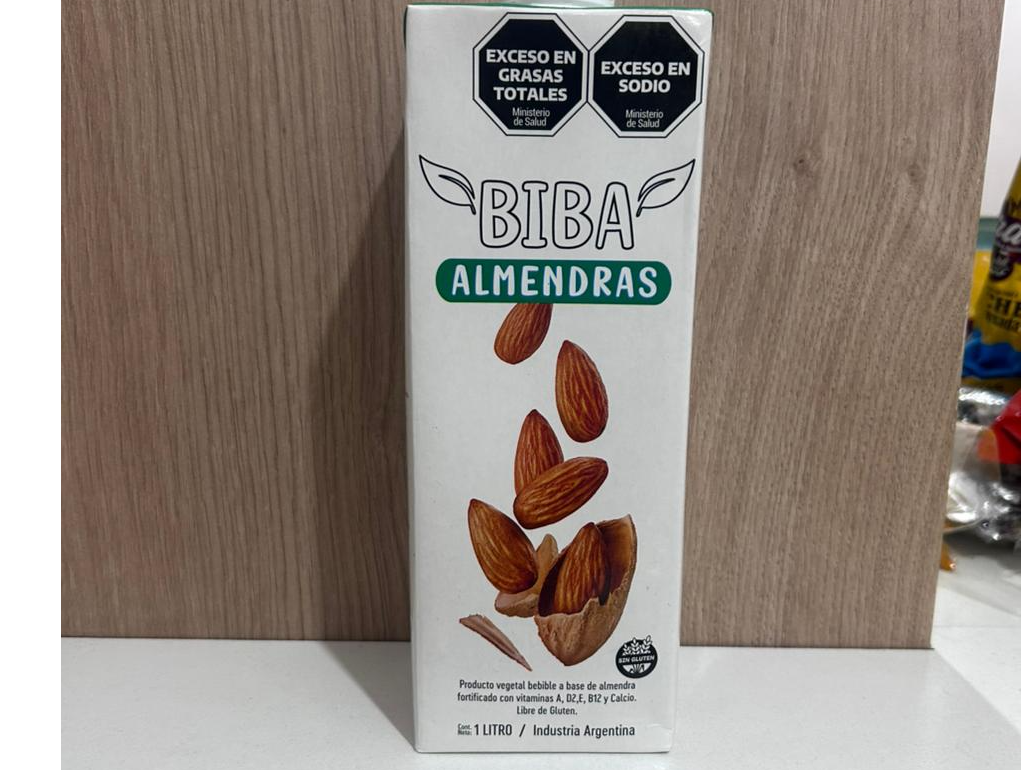 Leche de almendras Biba x 1 litro