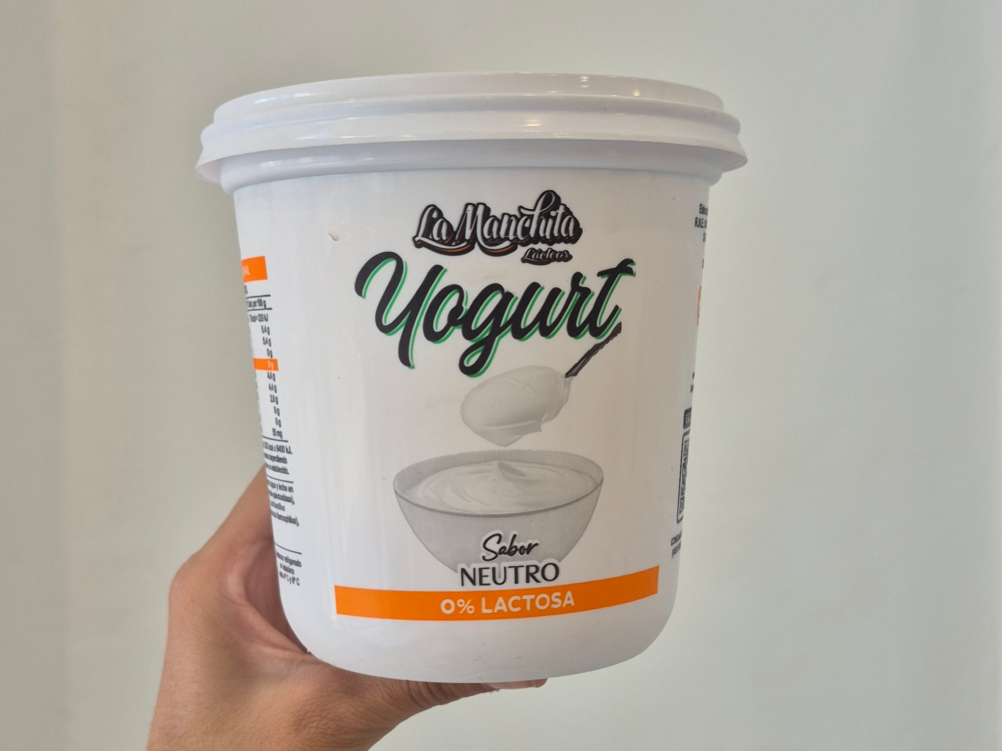 Yogurt La manchita neutro x 800g
