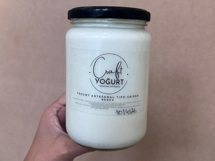 Yogur griego Craft 800 ml