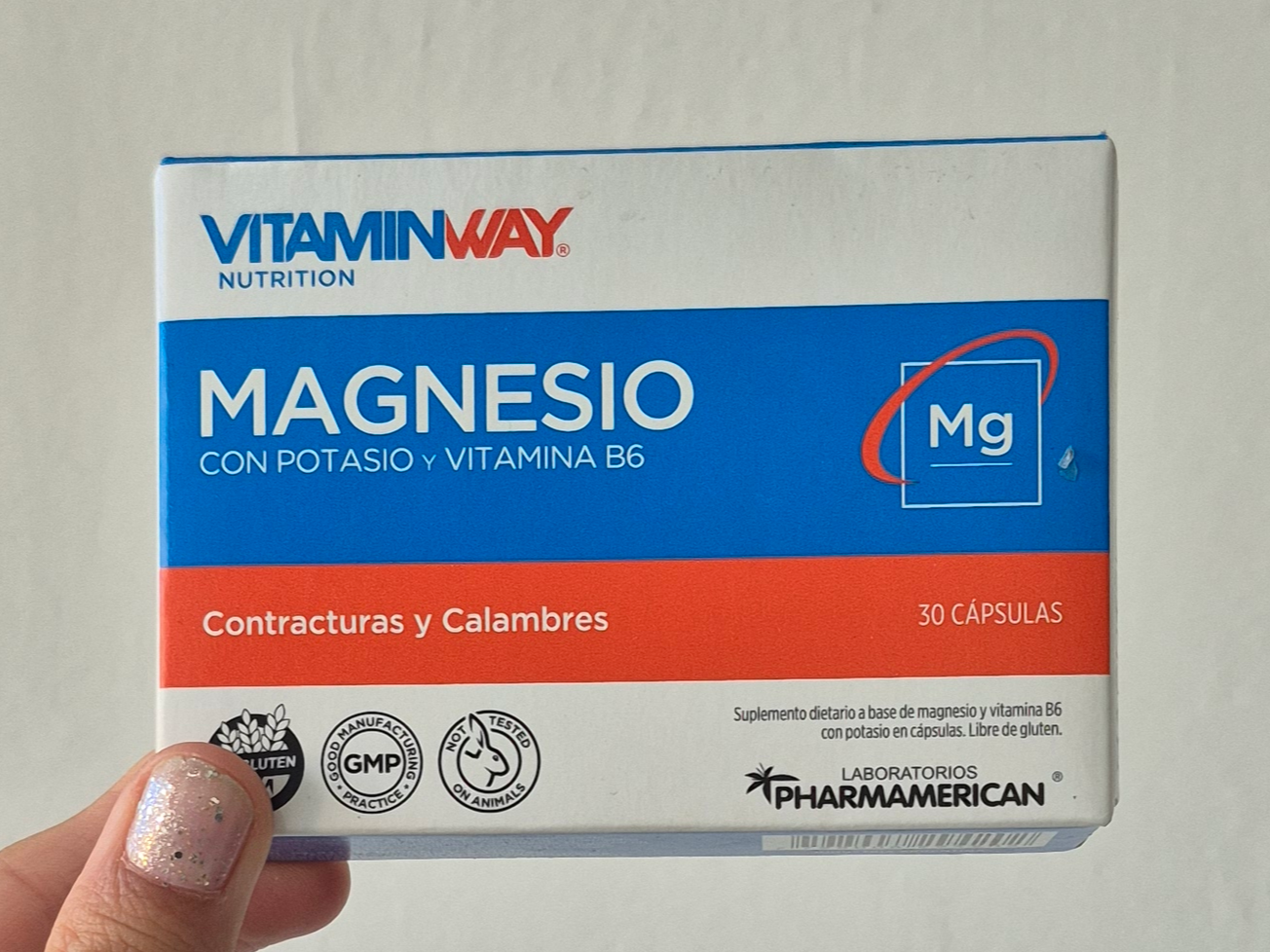 Magnesio y potasio x30 caps. Vitamin way