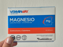 Magnesio y potasio x30 caps. Vitamin way