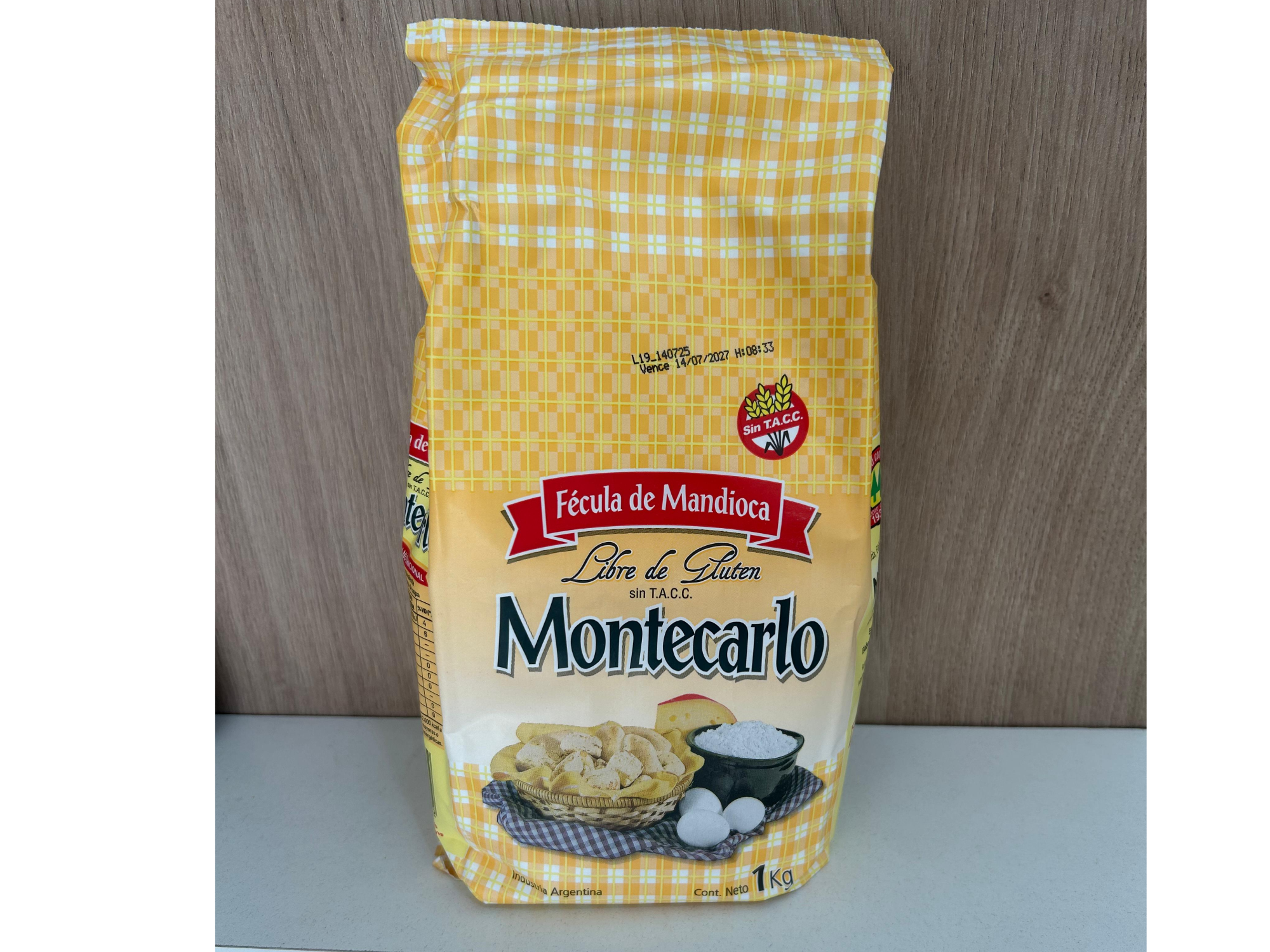 Fecula de mandioca 1kg