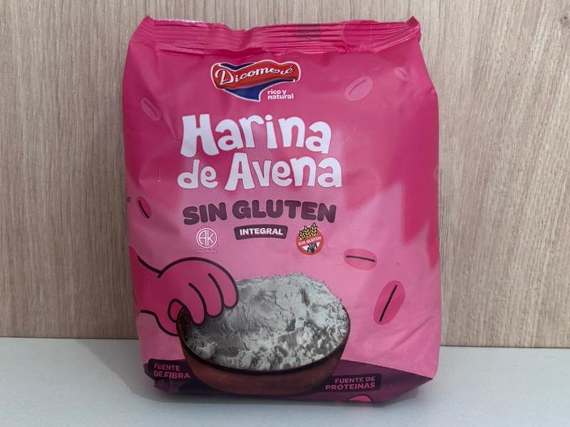 Harina de avena integral sin gluten Dicomere