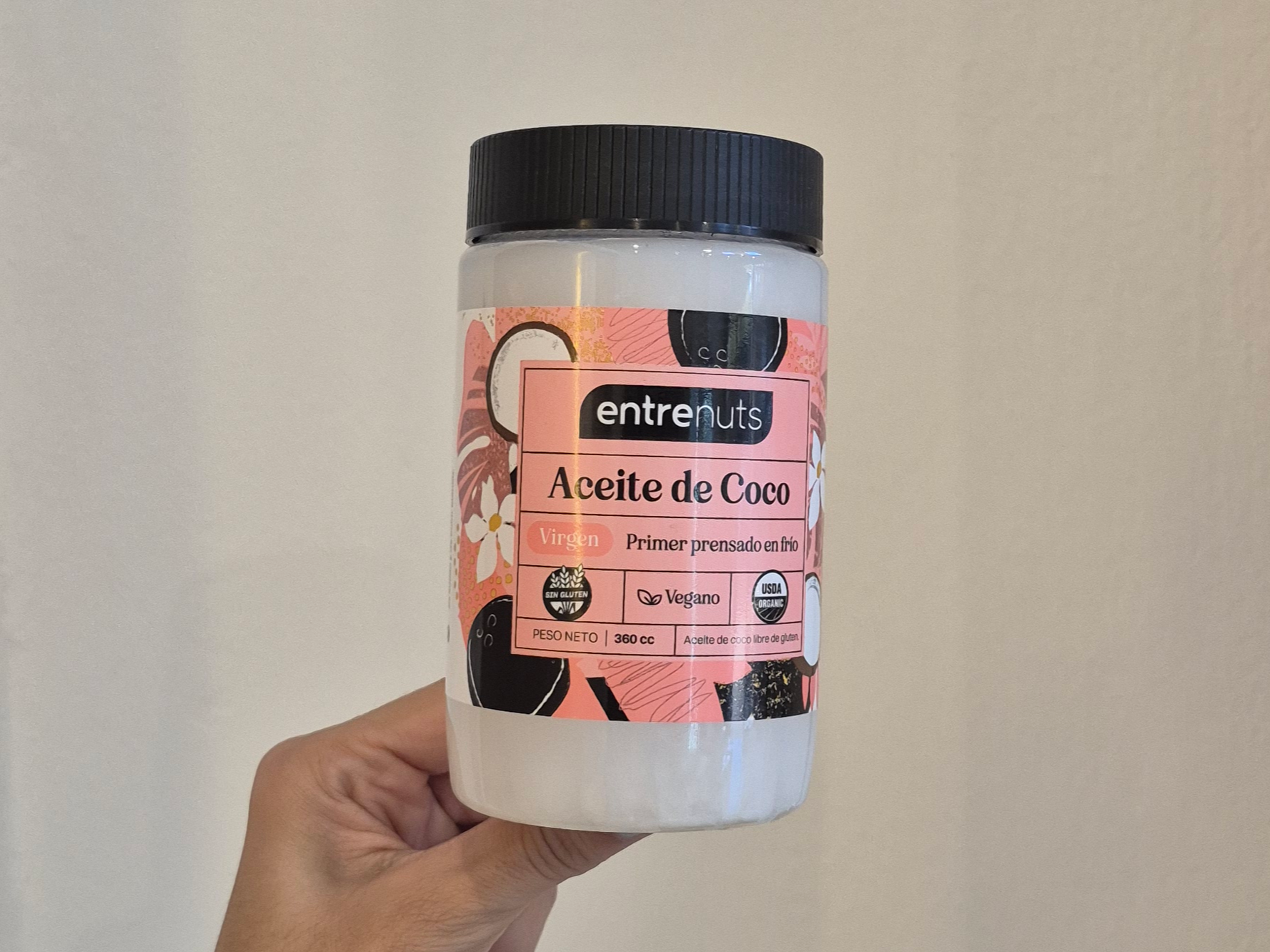 Entre nuts virgen 360ml