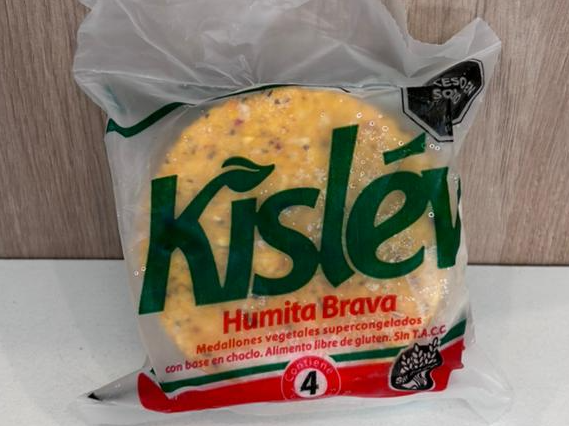 Hamburguesa de humita brava Kislev